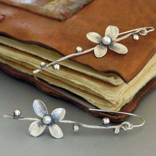 Classic Silver Earring with Timeless Appeal