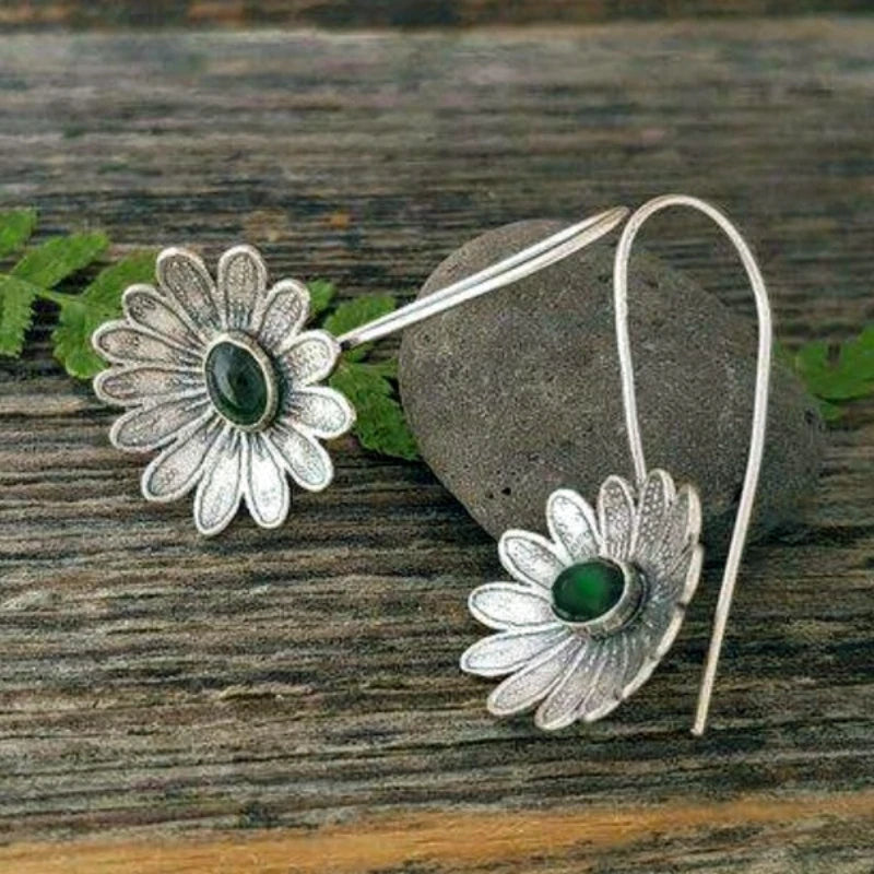 Vintage Handmade Silver Earring