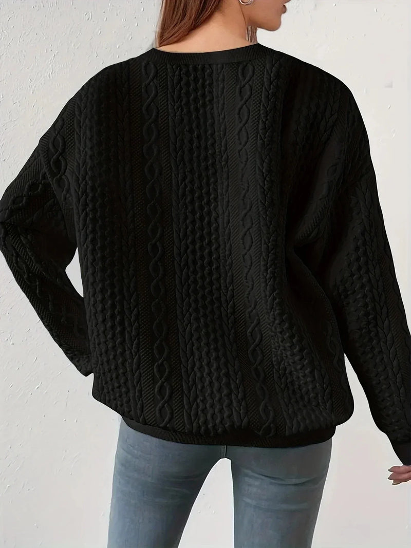 JO | Round neck sweatshirt with long sleeves