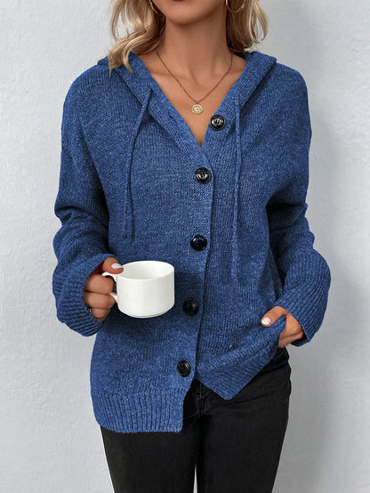 JO | Cozy cardigan with hood