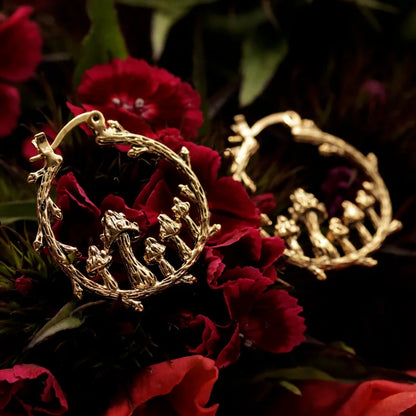 Beautiful Gold Earring with Unique Style