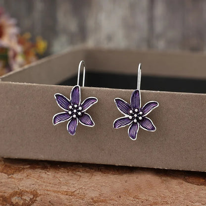 Vintage Handmade Silver Earring