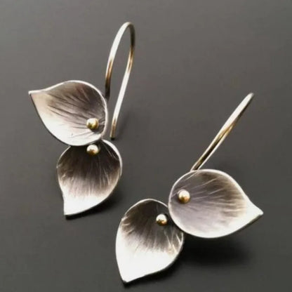 Delicate Artisan Silver Earring