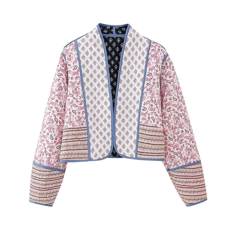 JO | Retro jacket with floral pattern