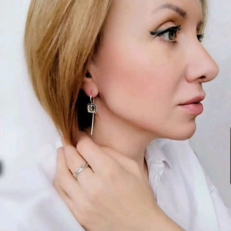 Classic Silver Earring with Timeless Appeal