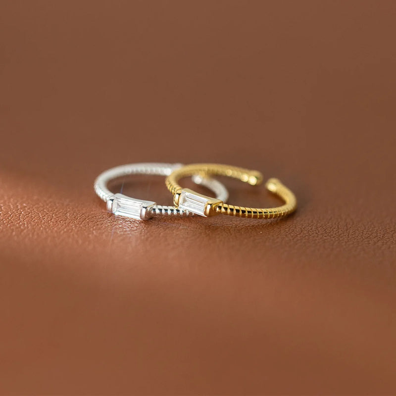 Delicate Artisan Silver Ring