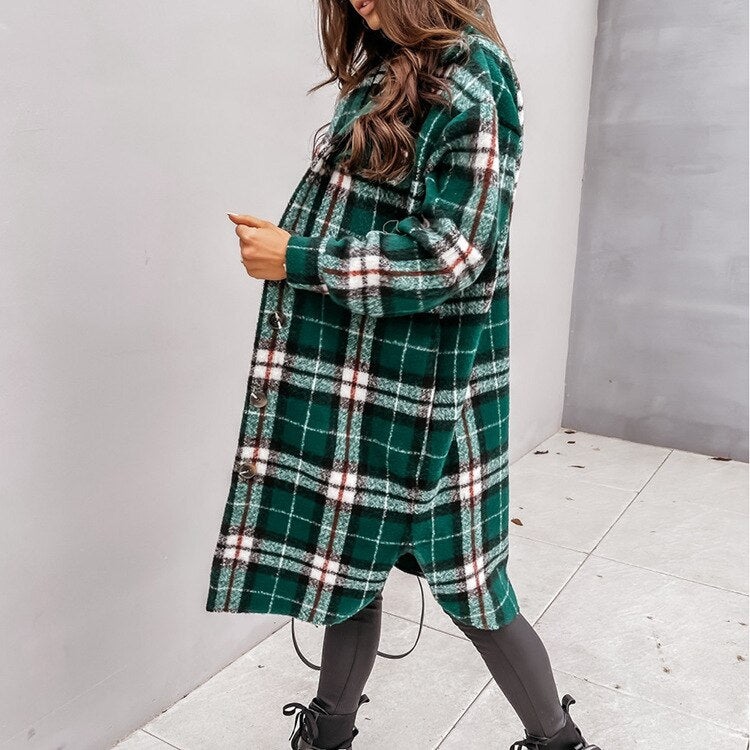 JO | Stylish plaid jacket