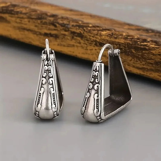 Beautiful Silver Earring with Unique Style