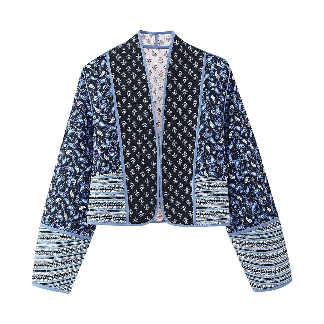 JO | Retro jacket with floral pattern