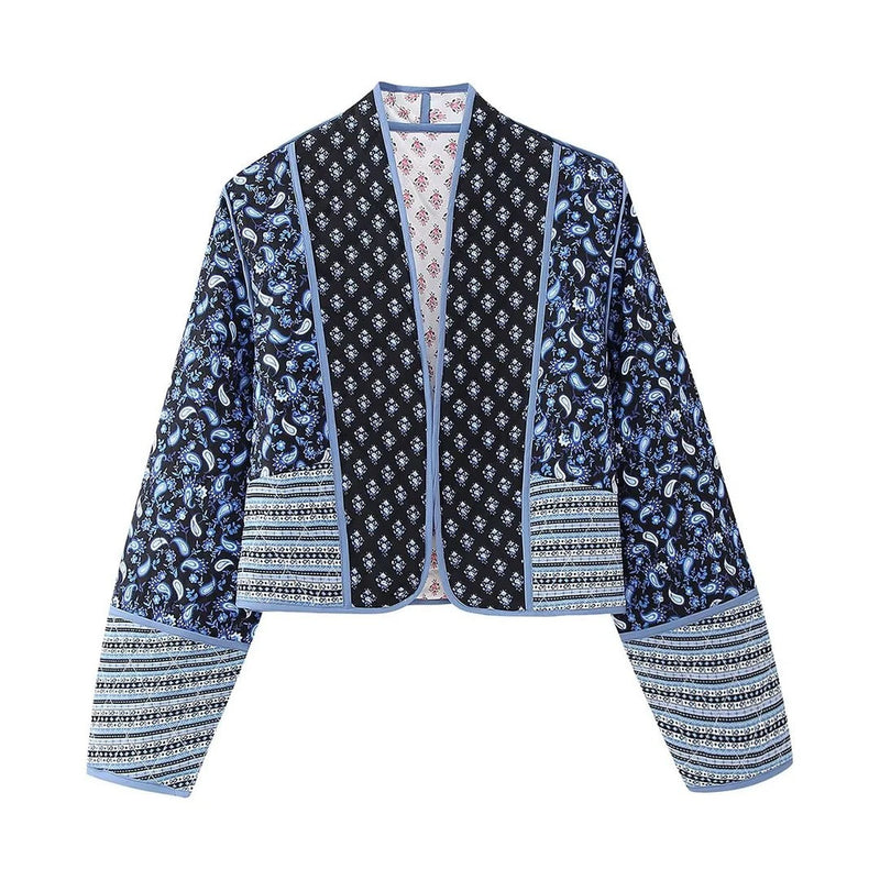 JO | Retro jacket with floral pattern