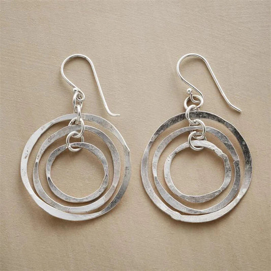 Delicate Artisan Silver Earring