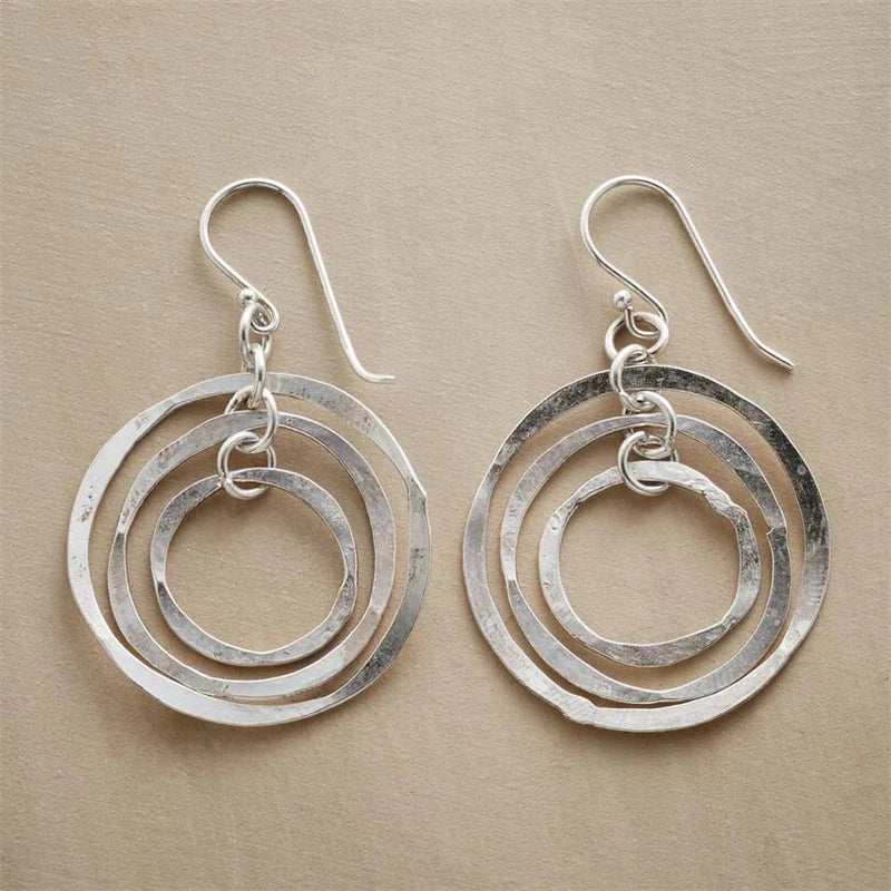 Delicate Artisan Silver Earring