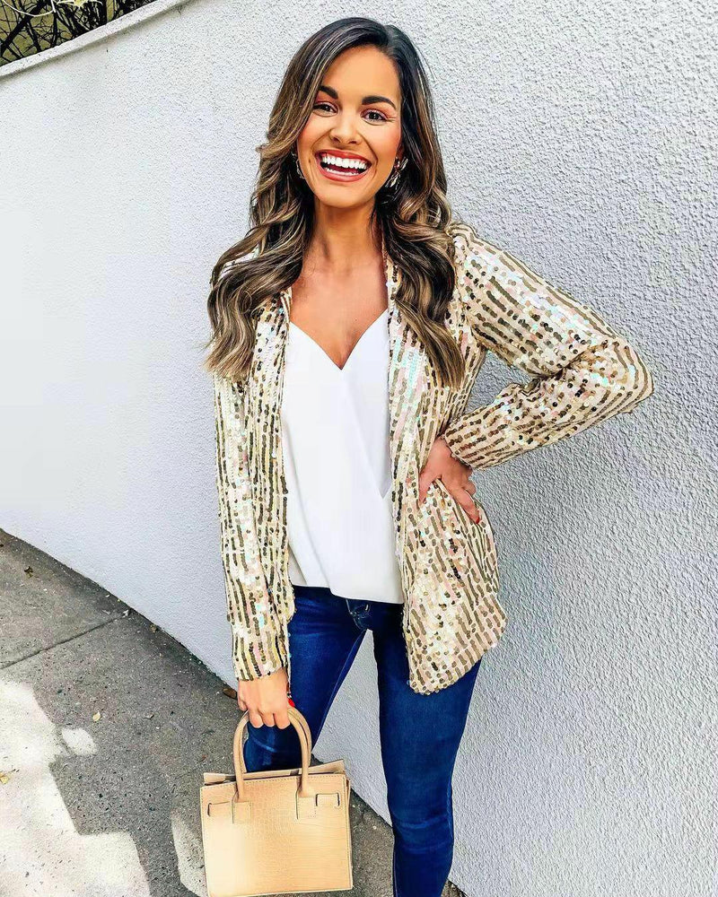 JO | Blazer with glitter