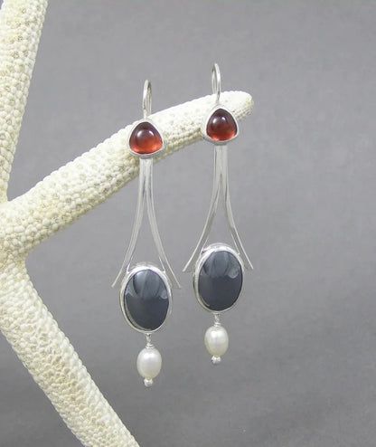Classic Silver Earring with Timeless Appeal