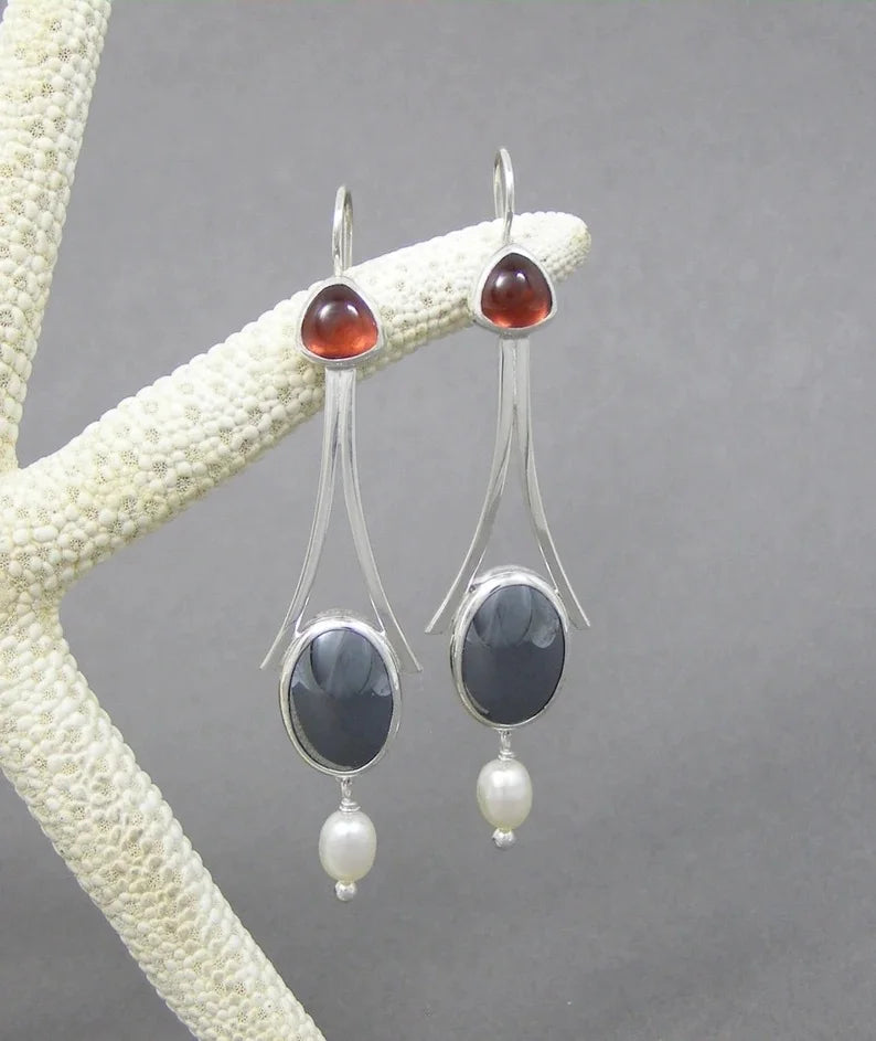 Classic Silver Earring with Timeless Appeal