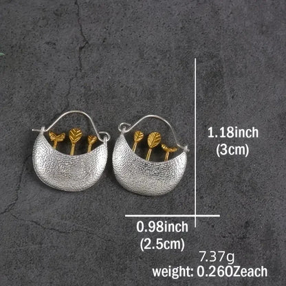 Classic Silver Earring with Timeless Appeal