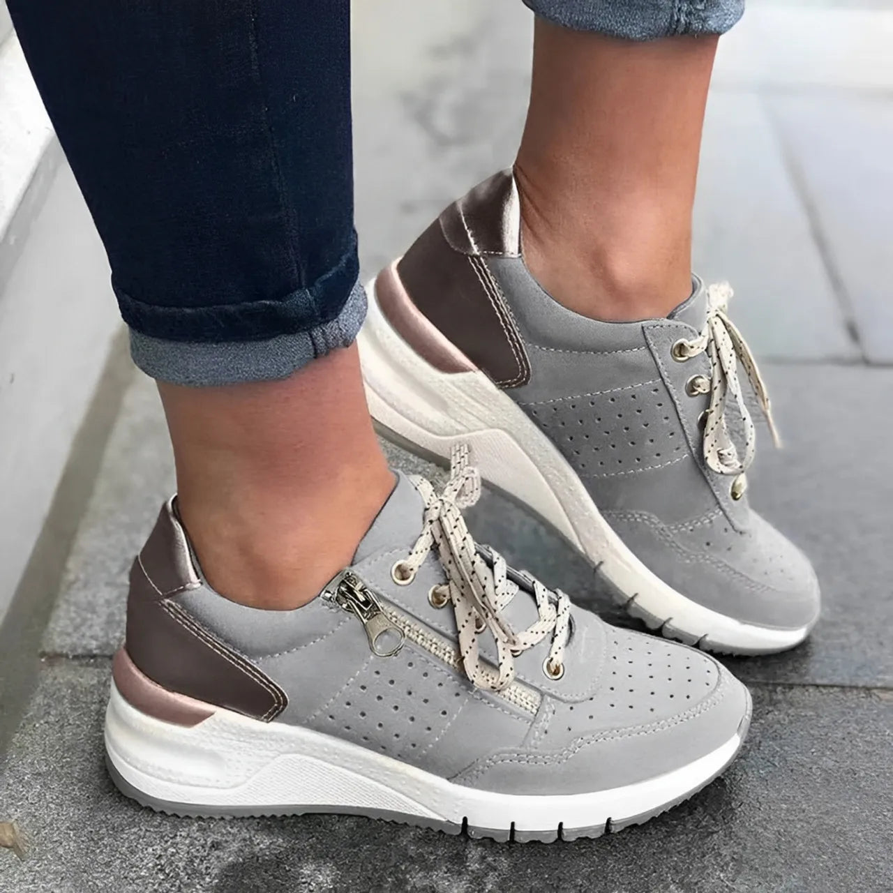 Versatile and Supportive Orthopedic Sneakers