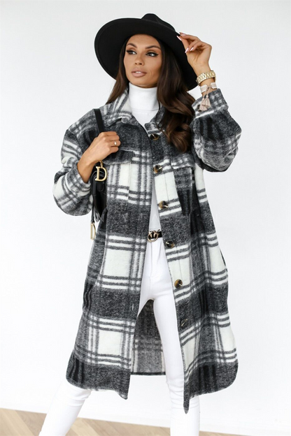 JO | Stylish plaid jacket