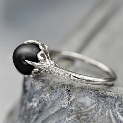 Romantic Pearl Ring for Special Moments
