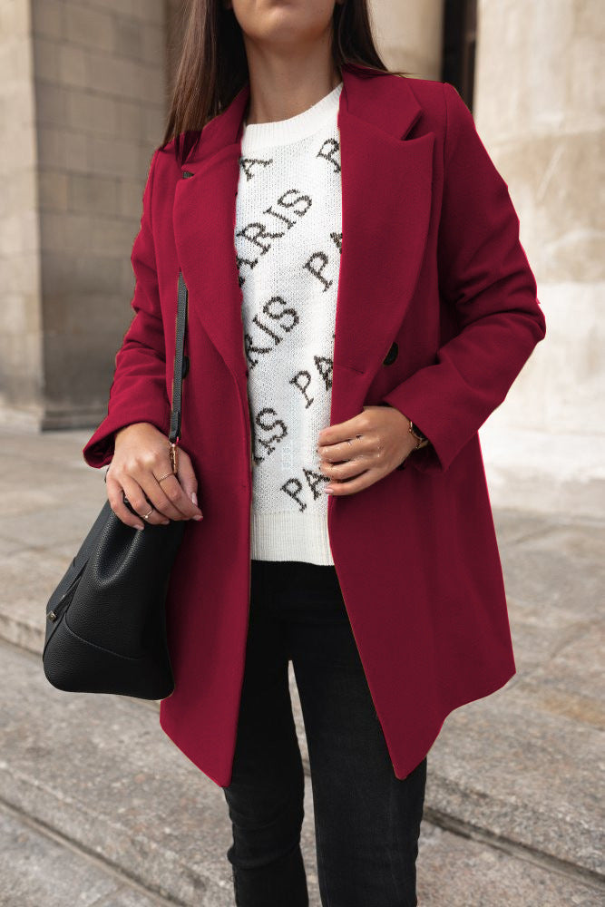 JO | Classic turtleneck jacket for women