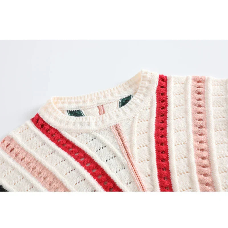 JO | Striped knitted sweater