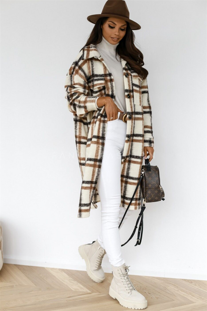JO | Stylish plaid jacket