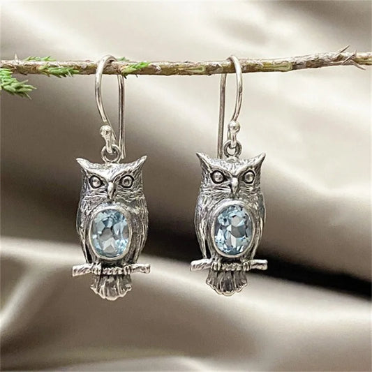 Vintage Handmade Silver Earring