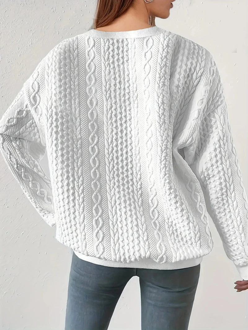 JO | Round neck sweatshirt with long sleeves