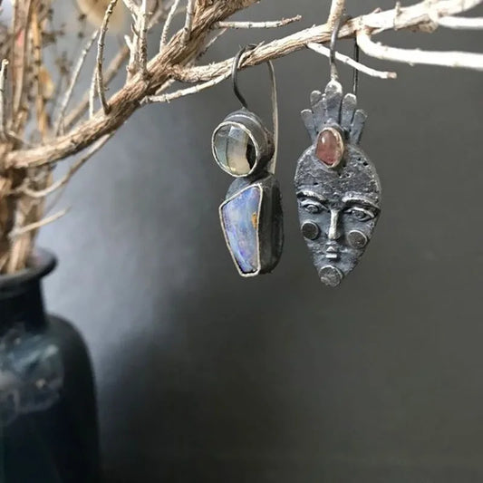 Beautiful Silver Earring with Unique Style
