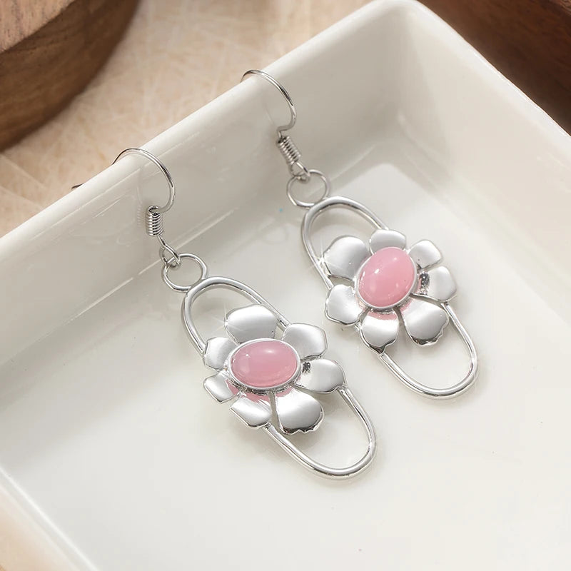 Romantic Silver Earring for Special Moments