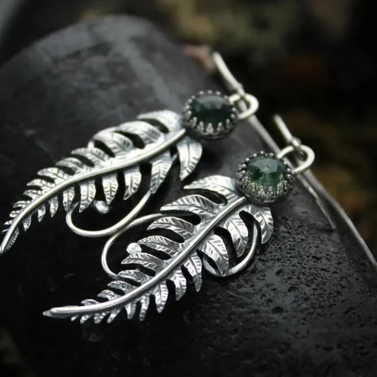 Vintage Handmade Silver Earring