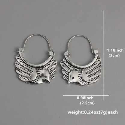 Delicate Artisan Silver Earring