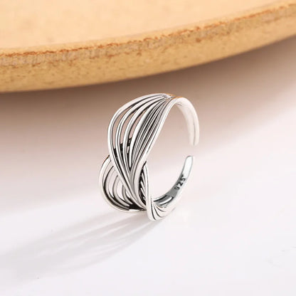 Delicate Artisan Silver Ring