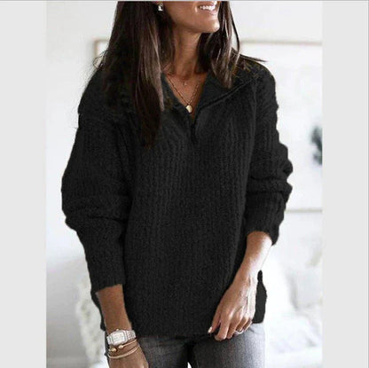 JO | Vintage sweater with zipper