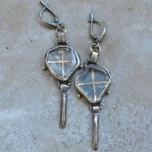 Beautiful Silver Earring with Unique Style