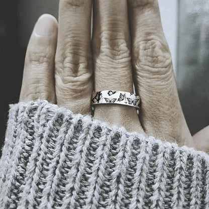 Delicate Artisan Silver Ring