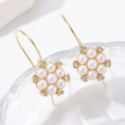 Delicate Artisan Pearl Earring