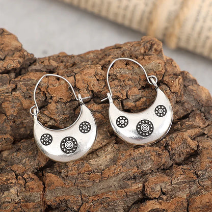 Vintage Handmade Silver Earring