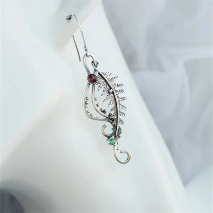 Delicate Artisan Silver Earring