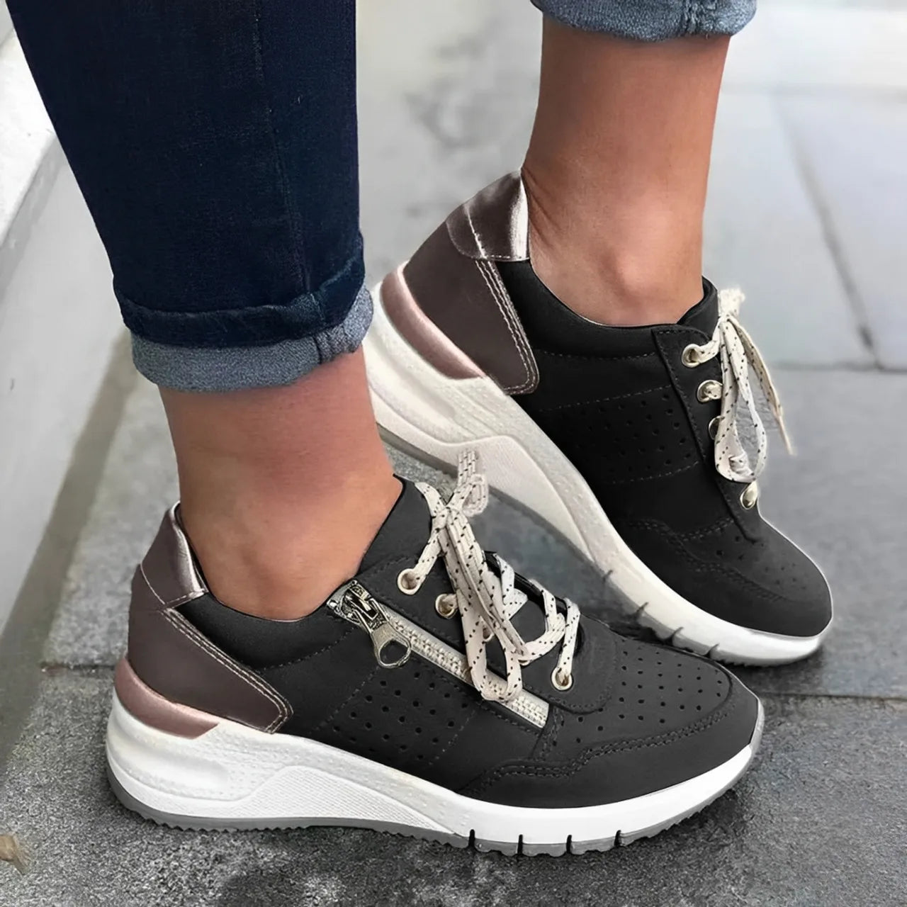 Versatile and Supportive Orthopedic Sneakers