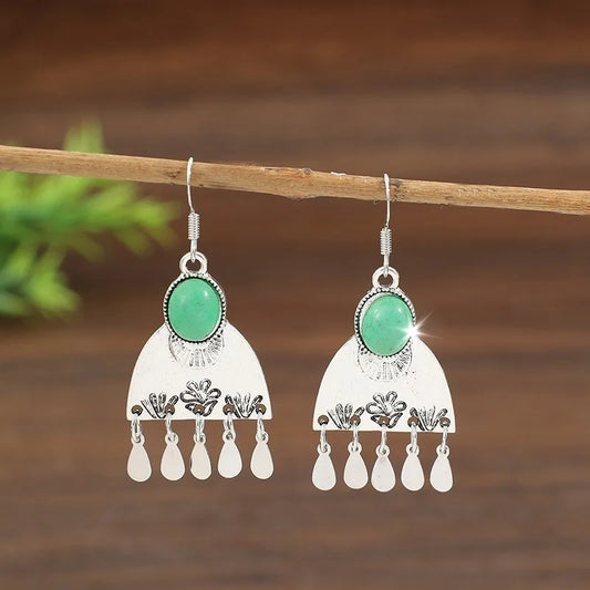 Vintage Handmade Silver Earring