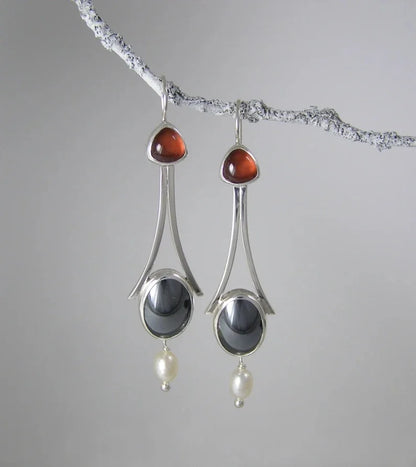 Classic Silver Earring with Timeless Appeal