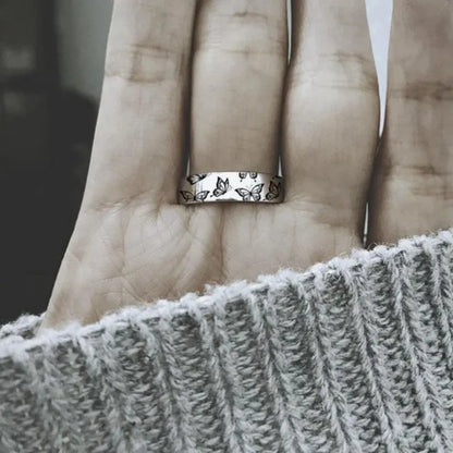 Delicate Artisan Silver Ring