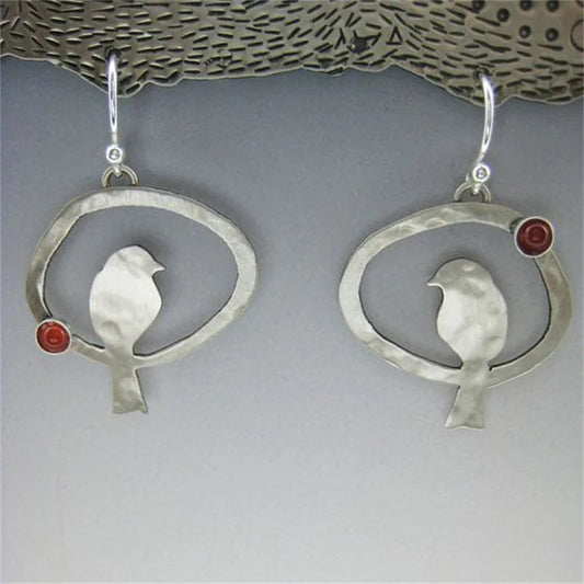 Delicate Artisan Silver Earring