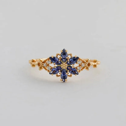 Delicate Artisan Gold Ring