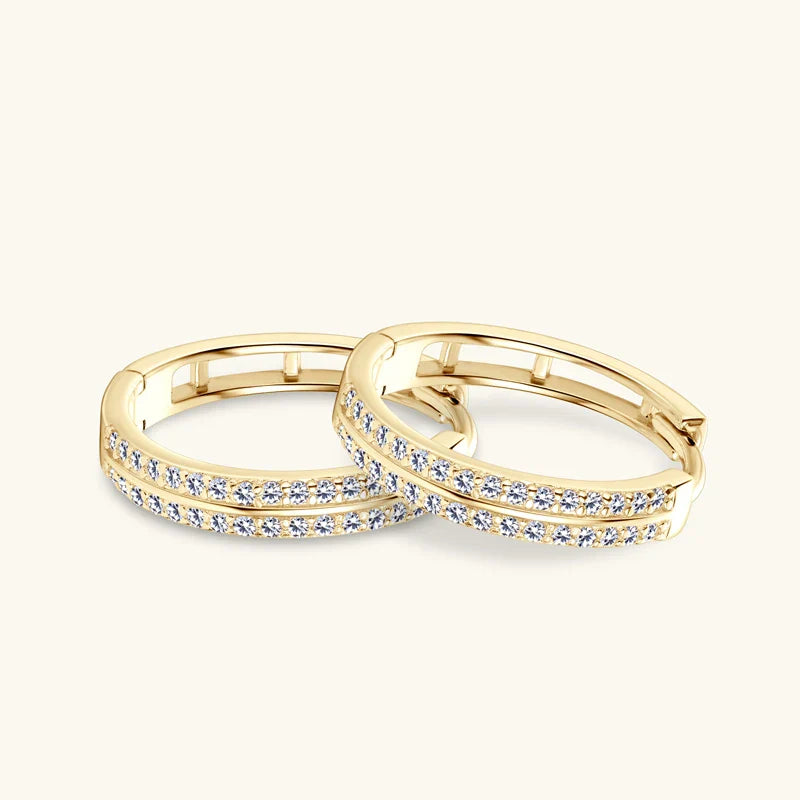 Romantic Gold Earring for Special Moments
