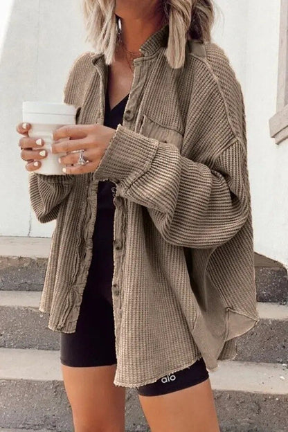 JO | casual knitted summer coat