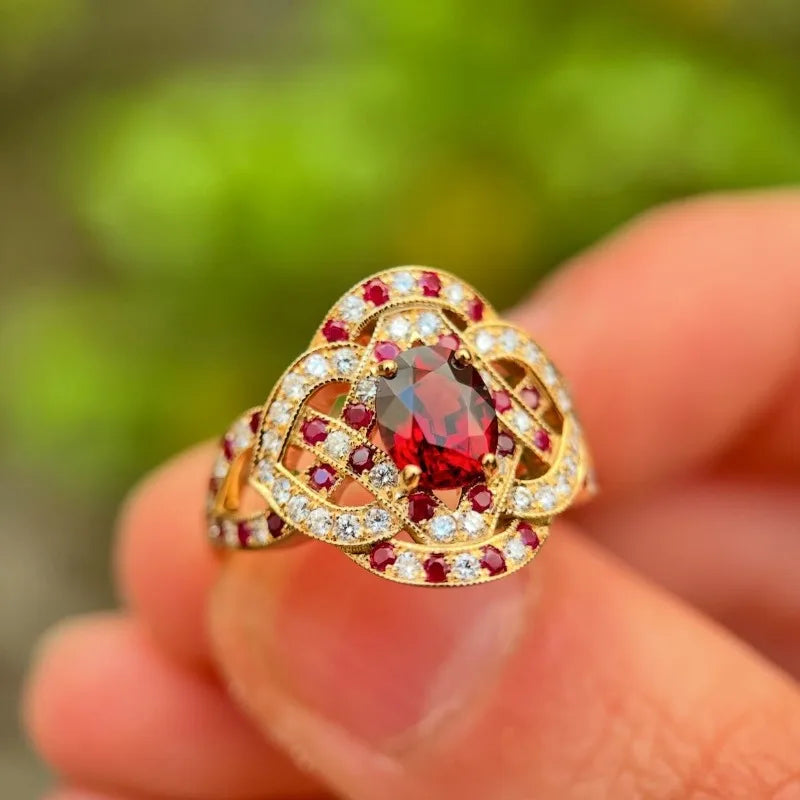 Beautiful Gold Ring with Unique Style