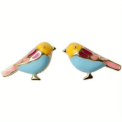 Vintage Handmade Gold Earring