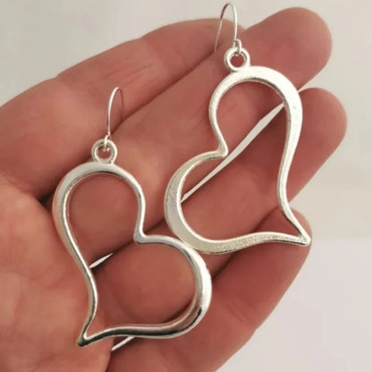 Vintage Handmade Silver Earring